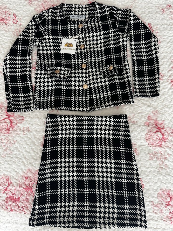 Kız Çocuk Etek Ceket Takım - Görsel 2