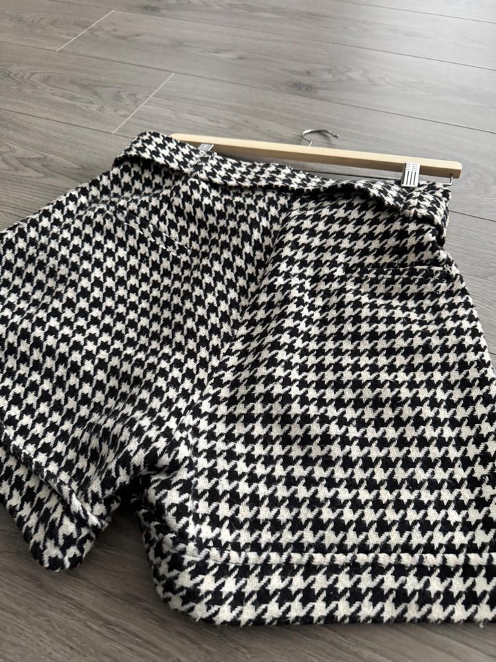 TIFFANY Kadın kemerli kışlık şort - Görsel 3