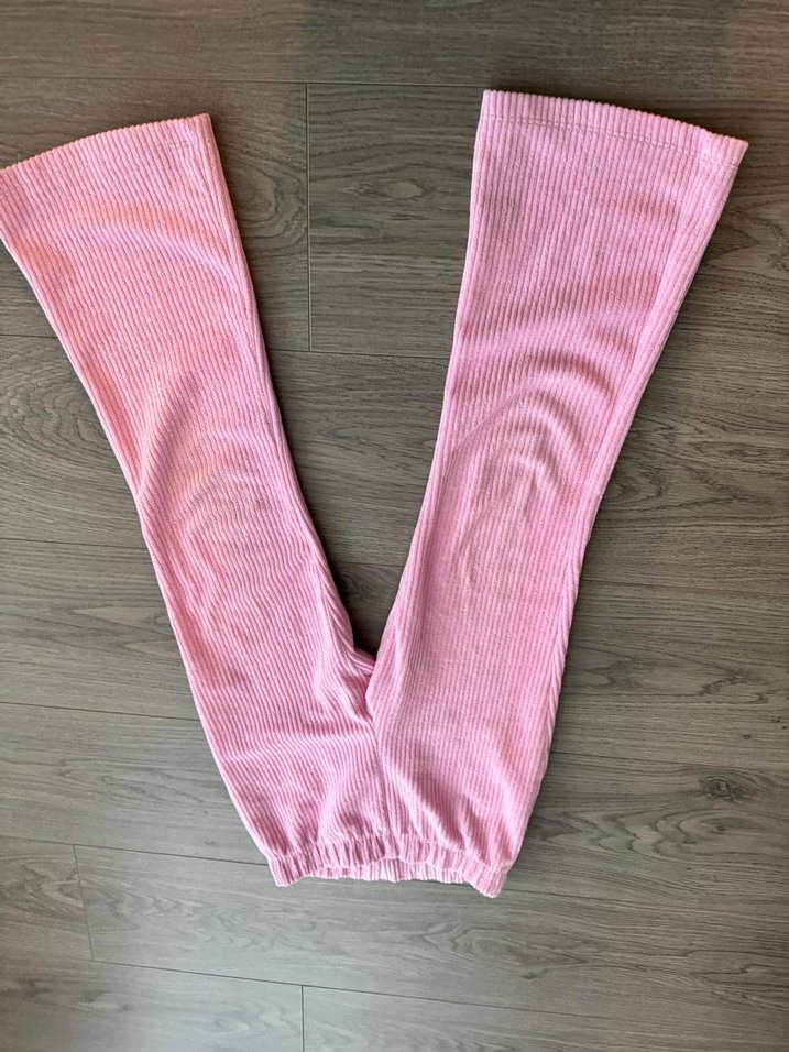 LCW Kız Çocuk Kadife Pantolon - Görsel 3