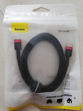 Baseus 60 walt 1 metre pd 4.0 type c sarj kablosu