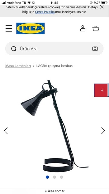 Ikea İkea Lagra Çalışma Lambası