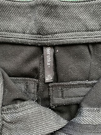 xs Beden BERSHKA YÜKSEK BEL PANTOLON GÖRÜNÜMLÜ TAYT