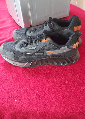 Erkek Siyah Spor Ayakkabı Bağcıkları - Görsel 3