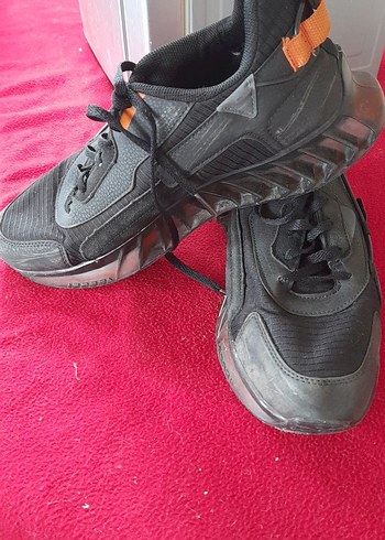 Erkek Siyah Spor Ayakkabı Bağcıkları - Görsel 2