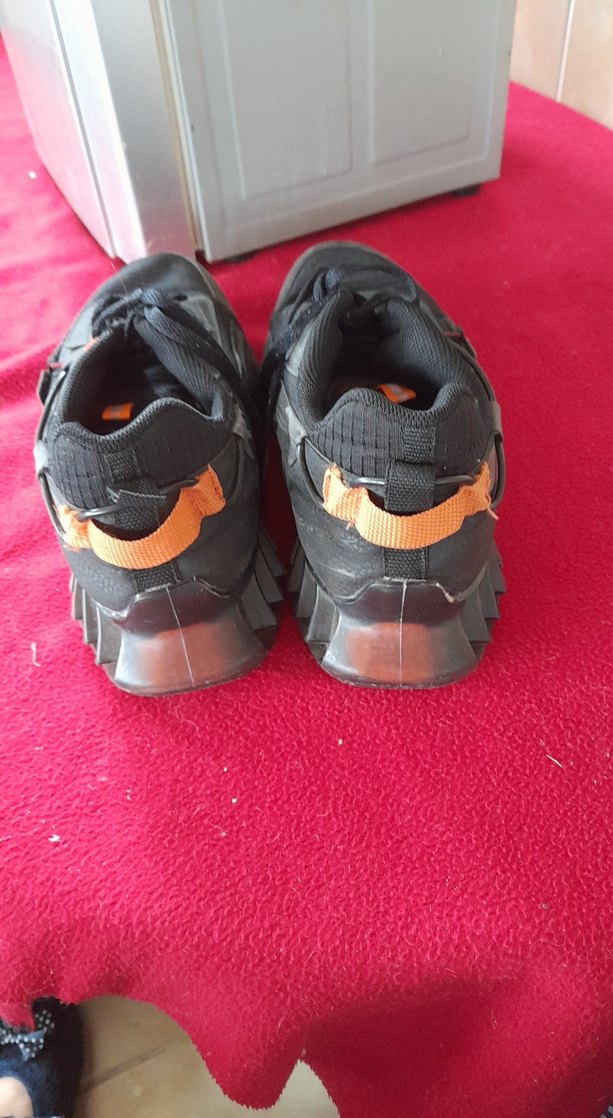 Erkek Siyah Spor Ayakkabı Bağcıkları - Görsel 4