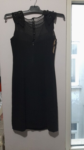 38 Beden siyah Renk Bayan kısa elbise