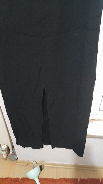 xl Beden siyah Renk Bayan uzun elbise