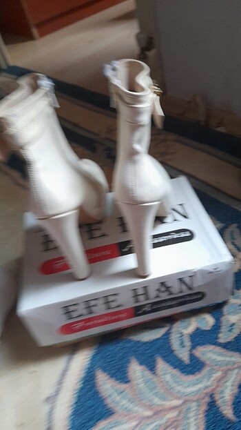 36 Beden beyaz Renk Bayan bot