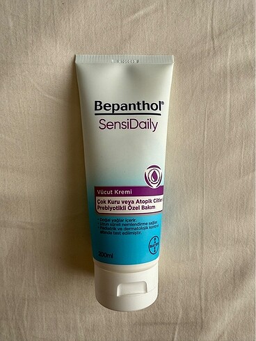 Diğer Bepanthol Sensidaily 200 ml vücut kremi