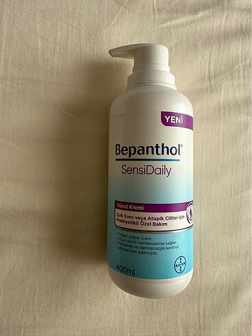 Diğer Bepanthol Sensidaily 400 ml vücut kremi