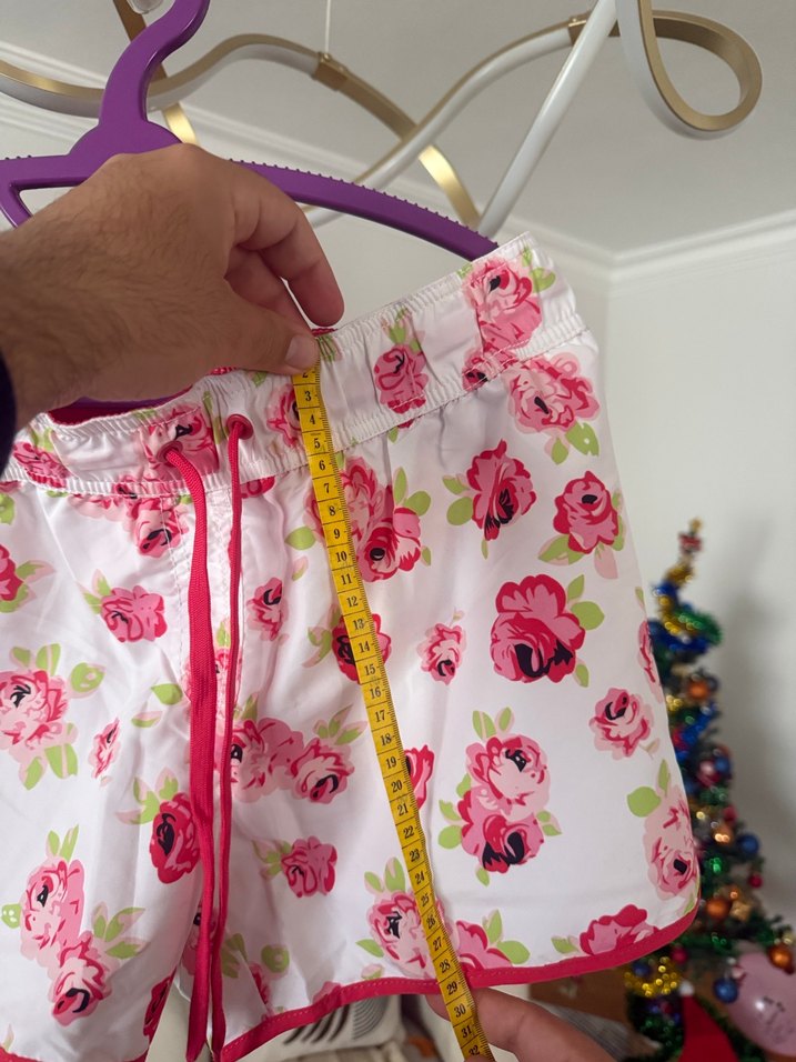 Çiçek Desenli Mayo Şort - Görsel 2