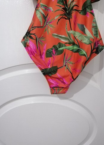 Renkli Bağlamalı Kadın Mayo - Görsel 6