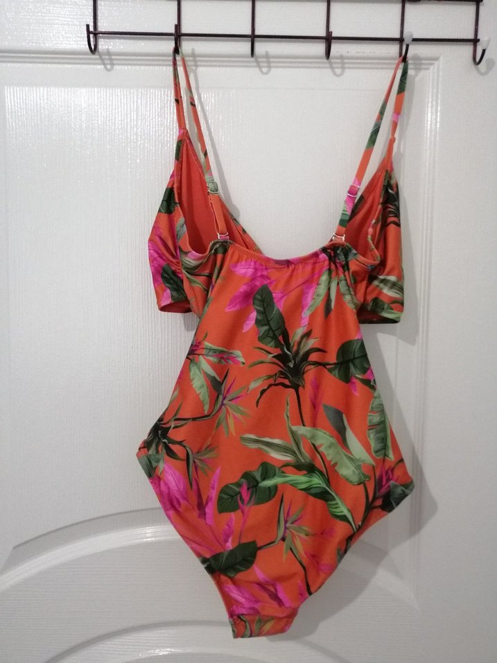 Renkli Bağlamalı Kadın Mayo - Görsel 5