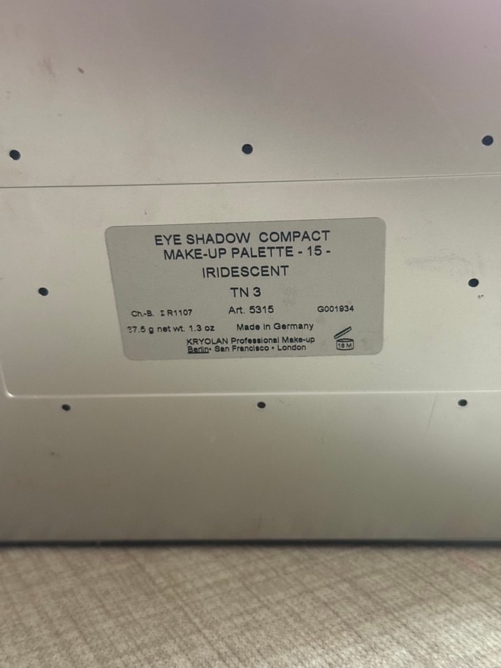 Kryolan  Göz Farı Paleti - Görsel 4