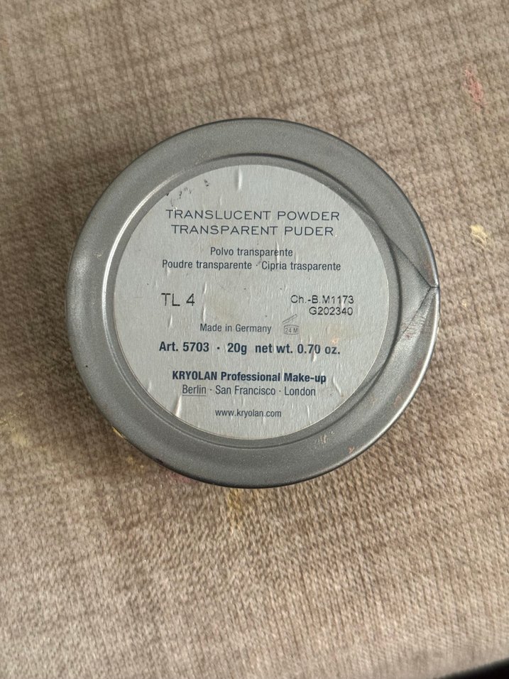 Kryolan Transparan pudra - Görsel 3