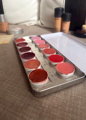 Profesyonel Kryolan Ruj Paleti - Görsel 3