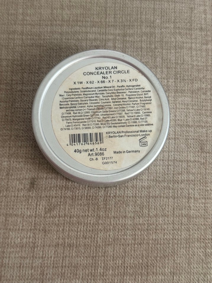 Kryolan Concealer - Görsel 3