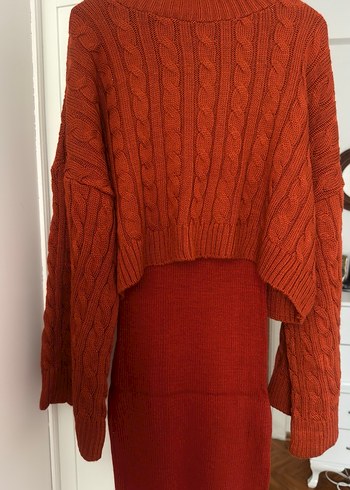 Uzun Triko Elbise - Görsel 2