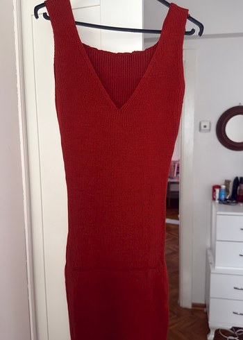 Uzun Triko Elbise - Görsel 4