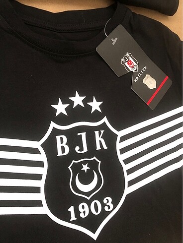 4 Yaş Beden siyah Renk Orjinal Beşiktaş Çocuk T-shirt