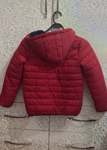 Kırmızı Erkek Çocuk Mont - Görsel 6