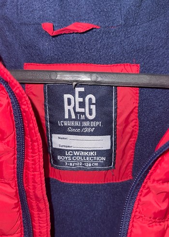 Kırmızı Erkek Çocuk Mont - Görsel 2