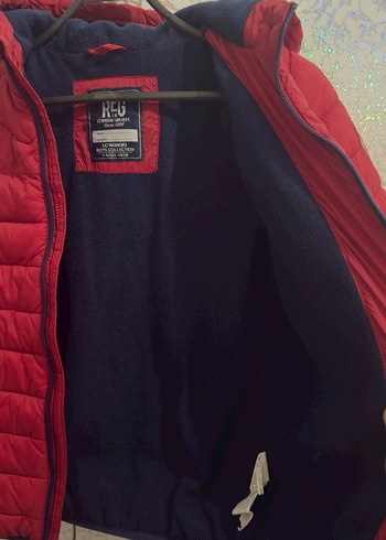 Kırmızı Erkek Çocuk Mont - Görsel 5