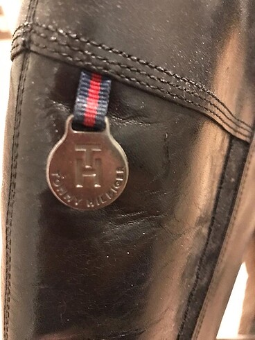 Tommy Hilfiger DERİ ÇİZME