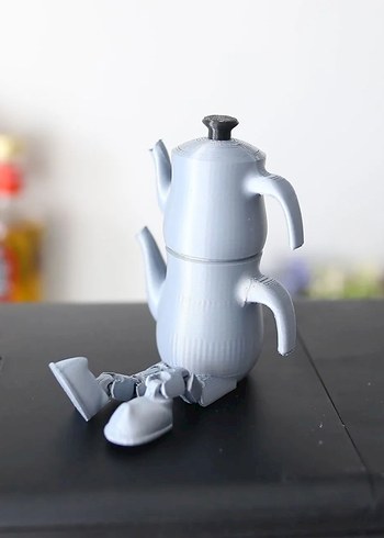 Mudo Concept 6lı Ayaklı Çaydanlık & Moka Pot Süs Seti