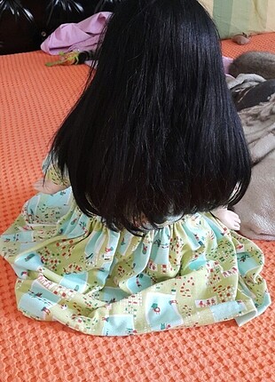  Beden Renk 42 Cm Uzunluğunda porselen japon bebek 