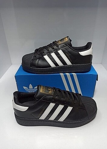39 Beden siyah Renk ADIDAS SUPERSTAR