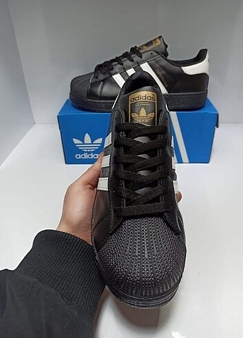 39 Beden siyah Renk ADIDAS SUPERSTAR