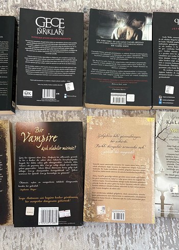 Beden 8 adet Vampir kitapları