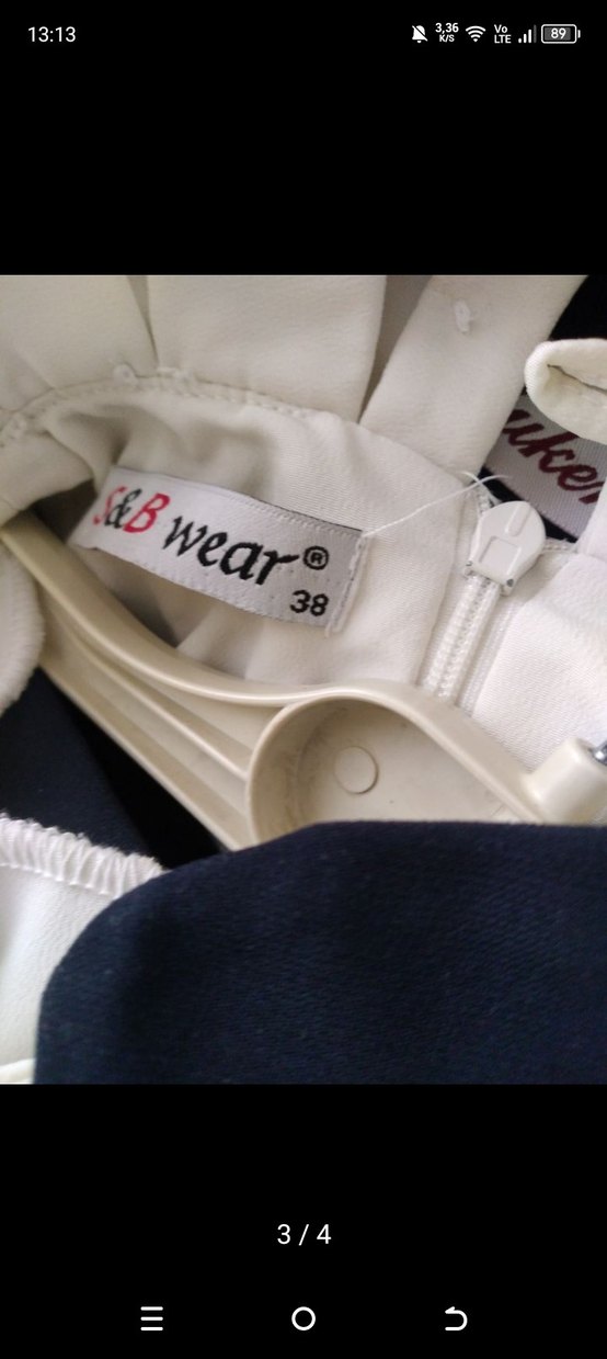 Kemer Detaylı Beyaz Kadın Ofis Gömleği - Görsel 2