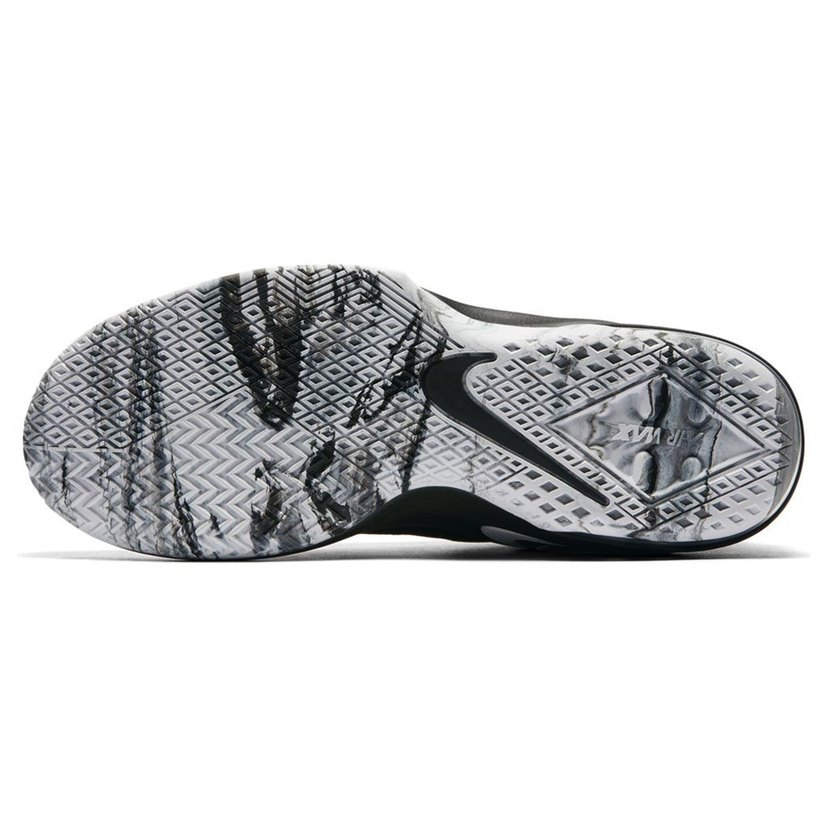 sıfır orjinal Nike Altın Detaylı Siyah Basketbol Ayakkabısı - Görsel 3