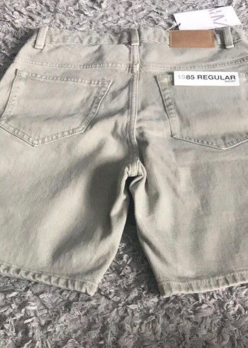 38 Beden haki Renk zara kapri şort