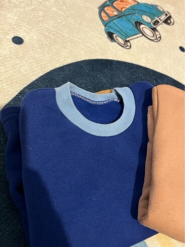 18-24 Ay Beden İki içi polar çocuk sweat