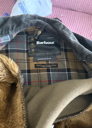 Barbour Siyah yelekli ceket mont - Görsel 8