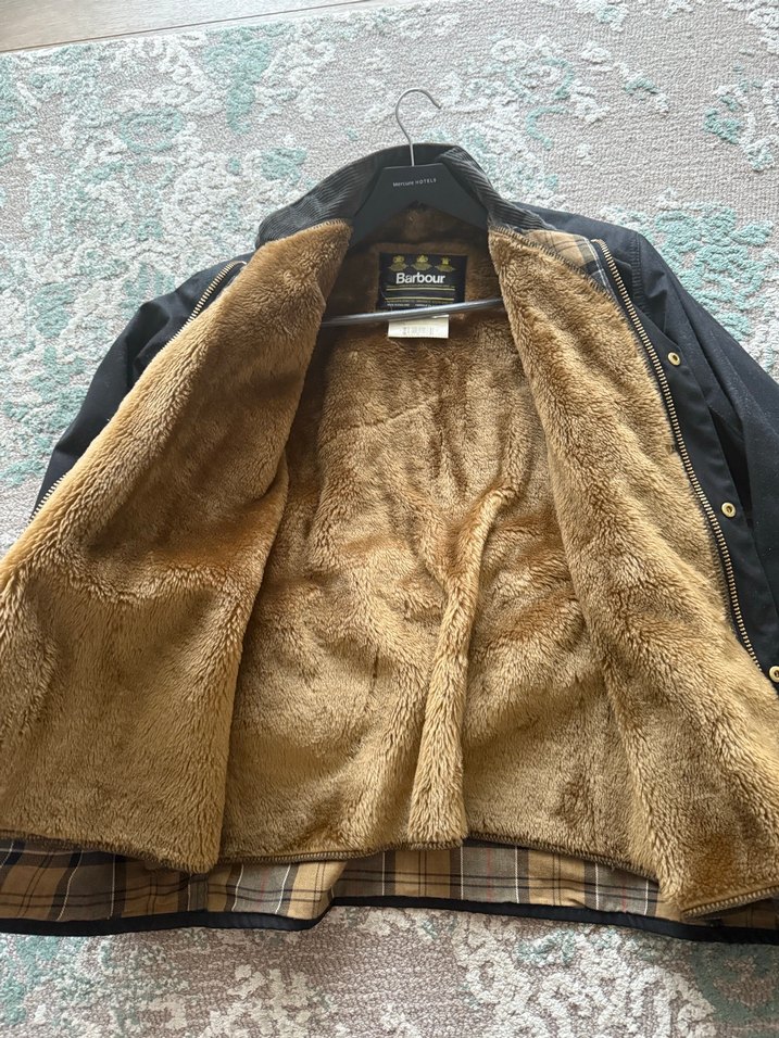 Barbour Siyah yelekli ceket mont - Görsel 2