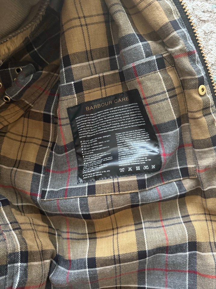 Barbour Siyah yelekli ceket mont - Görsel 5