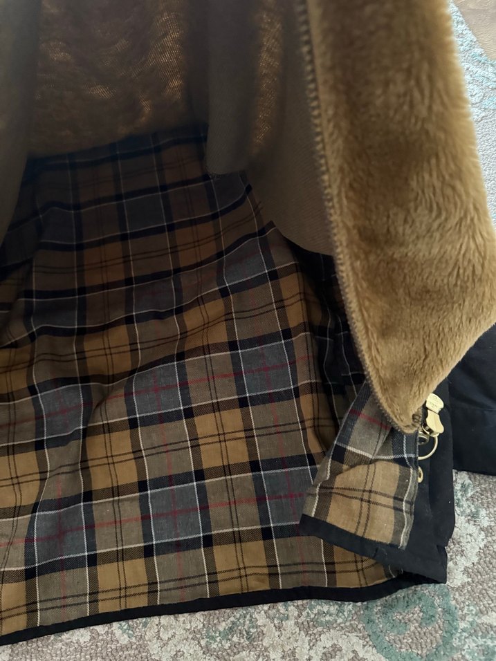 Barbour Siyah yelekli ceket mont - Görsel 3