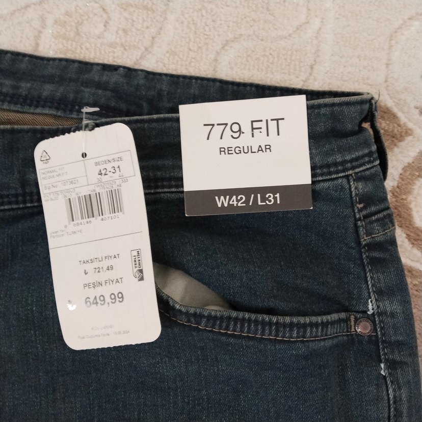 erkek Kot Pantolon - Görsel 4