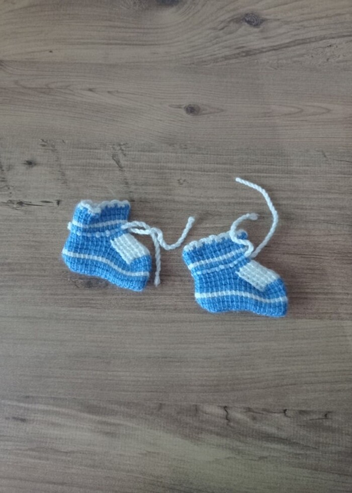 Erkek bebek patik - Görsel 2