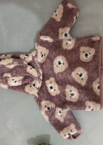 LCW bebek peluş mont - Görsel 4