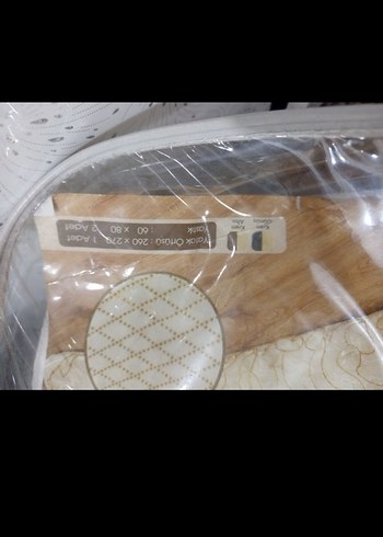 İşlemeli Beyaz Yatak Örtüsü - Görsel 5