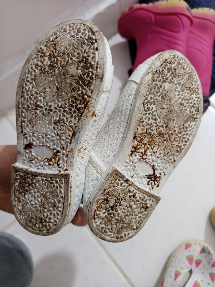 Kız Çocuk Beyaz Dantelli Babet Ayakkabı - Görsel 3