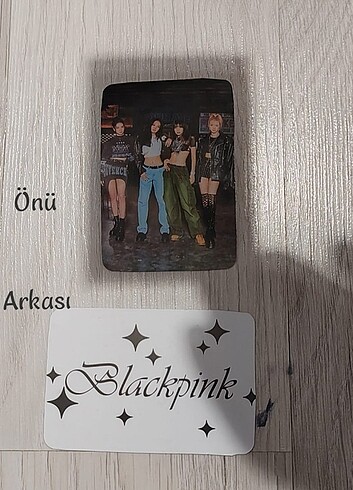  Blackpink fotocard 3lu fiyatıdır teklide satılır 