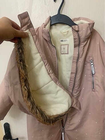 8 Yaş Beden ten rengi Renk H&M kız çocuk kar tulumu