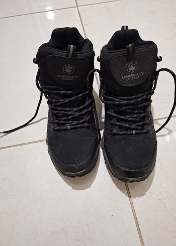 Siyah Bağcıklı Erkek Outdoor Bot - Görsel 2