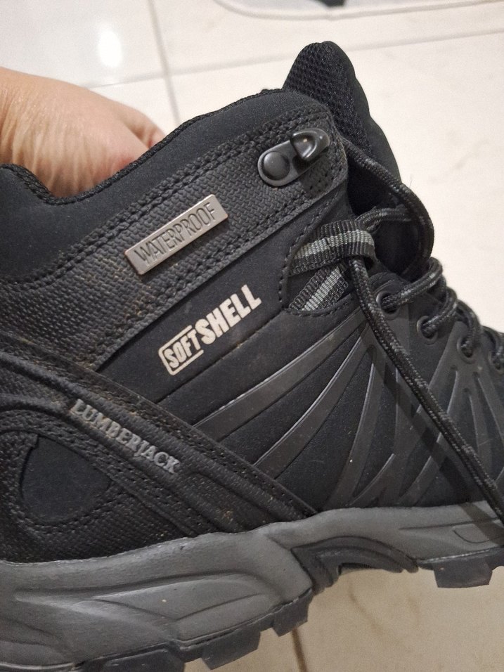 Siyah Bağcıklı Erkek Outdoor Bot - Görsel 4